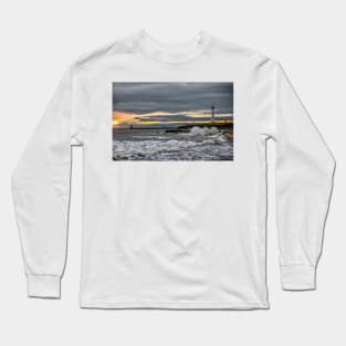 Seaburn and Roker Lighthouses Long Sleeve T-Shirt